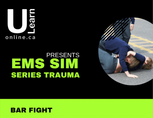 EMS Sim Series – Barfight. Paramedics and EMTs Crime Scene Management
